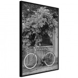 Cumpara ieftin Poster - Bicycle with White Tires, cu Ramă neagră, 30x45 cm