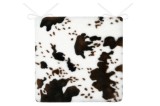 Pernă De Scaun Vache 38X38X4 Cm, Culoare Maro, 100% Poliester