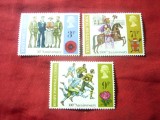 Serie Marea Britanie 1971 - Aniversari , 3 valori