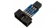 Adaptor AVR ISP de la 6 Pini la 10 Pini pentru Arduino foto