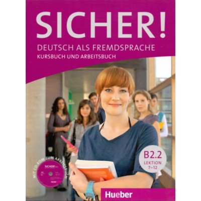 SICHER! Deutsch als Fremdsprache - B2.2 Kursbuch und Arbeitsbuch + CD - Michaela Perlmann-Balme foto