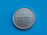 10 Lire 1983 San Marino-UNC-RAR, Europa, Aluminiu