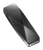 ADAPTOR RETEA D-LINK, extern wireless dual band, WI-FI 6, USB 3.0, AX1800 Mbps, antena interna x 2, &quot;DWA-X1850&quot; (timbru verde 0.18 lei)