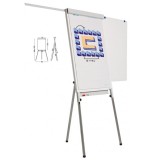 Flipchart magnetic, 105 x 70 cm, cu brate laterale, SMIT Standard Plus, Smit Visual Supplies