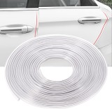 Cumpara ieftin Banda de protectie usi, Cauciuc Plastic, 5 m, Transparent