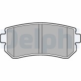 DELPHI LP2303 set placute frana,frana disc