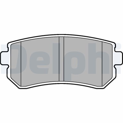 DELPHI LP2303 set placute frana,frana disc foto