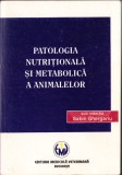 C3952N Patologia nutrițională și metabolică a animalelor sub redacția Sabin Ghergariu 1995