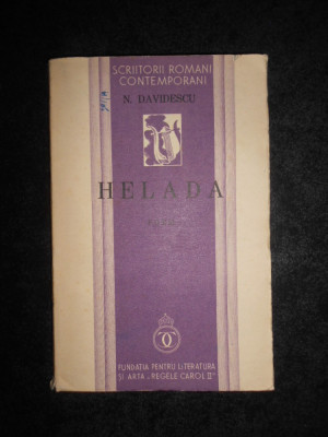 Nicolae Davidescu - Helada. Poem (1935, prima editie) foto