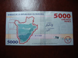 BURUNDI 5000 FRANCS 2022 UNC