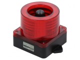 Semnalizator LED Roșu 10-30VDC IP66