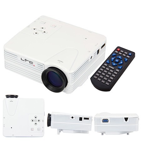 Mini video proiector led usb/hdmi/vga 640x480 Mini video proiector led usb/hdmi/vga 640x480
