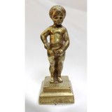 Figurina băietel din bronz
