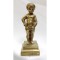 Figurina băietel din bronz