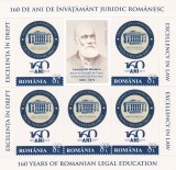 ROMANIA 2019 - EXCELENTA IN DREPT, MINICOALA, MNH - LP 2263