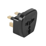 Adaptor Tensiune Priza UK - Universal Culoare Negru, Oem