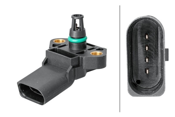 HELLA 6PP 009 400-251 senzor,presiune supraalimentare