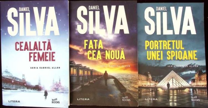 SERIA GABRIEL ALLON VOL.1-3: CEALALTA FEMEIE; FATA CEA NOUA; PORTRETUL UNEI SPIOANE-DANIEL SILVA-268454