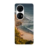 Husa compatibila cu Huawei Nova 9 model Crashing Waves on Shore, Silicon, TPU, Viceversa, Transparent, Carcasa