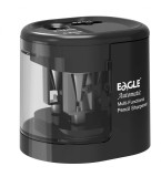 Ascutitoare electrica 2 orificii, 6-12mm, plastic, negru Eagle