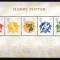 DB1 Marea Britanie 2007 Harry Potter 10 Ani de la Aparitie MS MNH