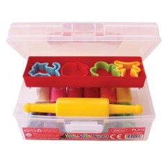 Plastilina 12 culori 375g Plastinica DACO foto