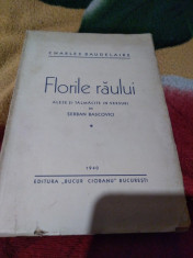 Baudelaire, Florile raului, edi?ie interbelica foto