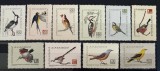 ROMANIA 1959 LP 474 PASARI CANTATOARE SI FOLOSITOARE, serie MNH