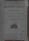 1124SPN Die pr&auml;historischen Fundst&auml;tten, ihre Erforschung und Behandlung mit besonderer R&uuml;cksicht auf Bosnien und die Hercegovina 1891