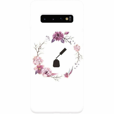 Husa silicon personalizata pentru Samsung Galaxy S10, Icon Nail foto