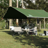 Prelata de camping, verde, 420x440 cm, impermeabila GartenMobel Dekor, vidaXL
