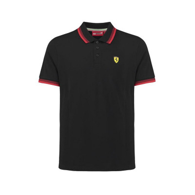 Ferrari tricou polo Collar black F1 Team 2018 - S foto