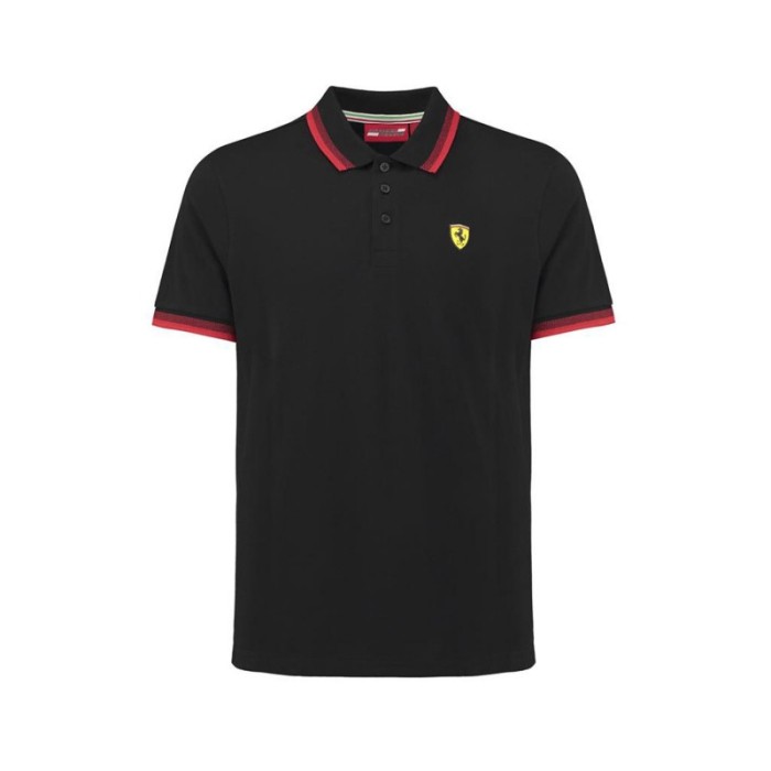 Ferrari tricou polo Collar black F1 Team 2018 - S