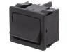 Comutator Rocker 3 Pozitii ON-OFF-ON 6A/250V Negru IP40