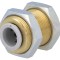 Conector push-in filetat M20 alamă