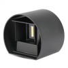 LAMPA LED 6W IP65 4000K - NEGRU, V-TAC