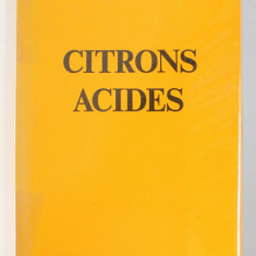 CITRONS ACIDES par LAWRENCE DURRELL , 1982