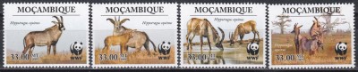 Mozambic 2010 - WWF Fauna - Antilope (Hippotragus equinus), MNH foto