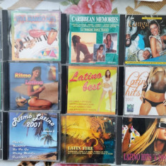 CD MUZICA LATINO , LOT 12 BUCATI