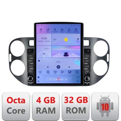 Navigatie VW Tiguan 2009-2015 Android radio gps internet Octa Core 4+64 LTE Kit-489v2+EDT-E709 CarStore Technology