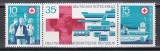 Germania RDG 1972 - Crucea Rosie, Staif cu Vinieta (mic def.pe vinieta), MNH, Nestampilat