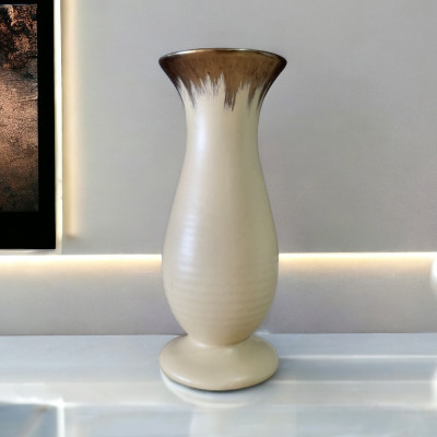 Vaza Aurora din ceramica, pictata manual, aur coloidal &amp;ndash; West Germany foto