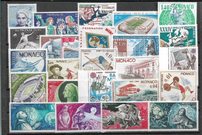 C5316 - lot Monaco timbre nestampilate MNH foto