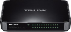 SWITCH TP-LINK 24 porturi 10/100Mbps, carcasa plastic &amp;quot;TL-SF1024M&amp;quot; (timbru verde 2 lei) foto