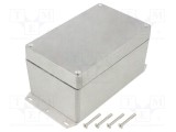 Carcasă universală HAMMOND 100mm X 160mm Y 81mm Z cu lame de fixare