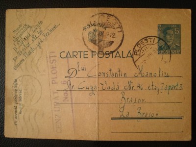1942-C.P.circ.-CENZURAT-Ploiesti 6 foto