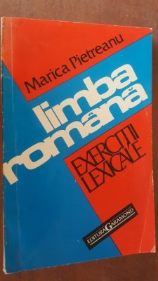 Limba romana exercitii lexicale- Marica Pietreanu foto