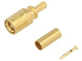 Conector SMB mamă drept 50&Omega; 2,6mm crimpat pe cablu - RADIALL