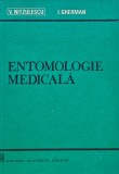 Entomologie Medicala V. Nitzulescu - Carte Medicina (1990) Editura Academiei, Coperta Cartonata, Stare Foarte Buna
