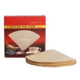 Set 40 Filtre Cafea Hartie Universale F-802, Compatibile Aparate Cafea Filtru, 12cm Inaltime, Filtre Cafea Casnic